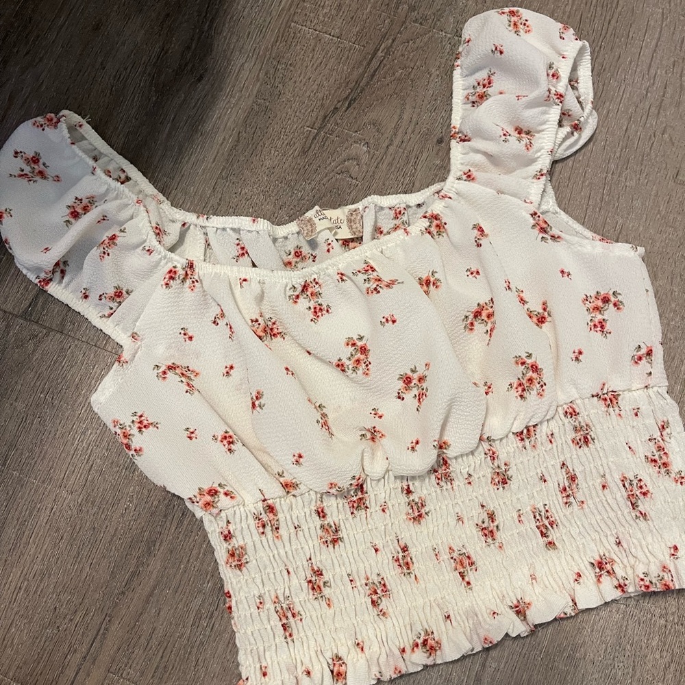Altered state cute floral shirt